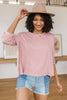 Open Minds Top in Pink