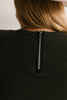 Vera Flutter Top in Black