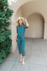 Girl Next Door Jumpsuit In Jade