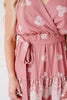 Triple Threat Mini Dress In Mauve