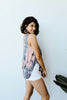 Caribbean Tie Dye Tank In Mauve