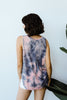 Caribbean Tie Dye Tank In Mauve