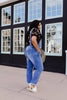 Under Siege Overalls In Medium Wash