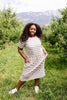 Striped Drawstring T-Shirt Dress