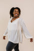 Swiss Dots All Around Peasant Blouse
