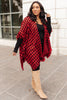 Lumber Jill Wrap in Red/Black