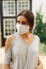 Put Your Face Cover Where Your Mouth Is In White With Replaceable Filter