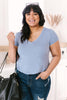 Gotta Love A Chest Pocket Tee in Ocean