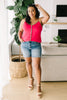 Just A Little Wild Camisole In Hot Pink
