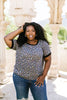 Confetti Leopard Top