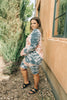 Tickle Me Tie Dye Top in Peach