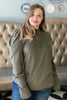 A Little Puff In Your Sleeve in Olive