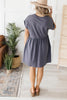 A Wish Your Heart Makes Dress in Charcoal
