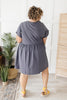 A Wish Your Heart Makes Dress in Charcoal