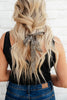 Abstract Print Scarf Scrunchie