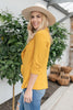 Acting Like A Lady Blazer in Mustard