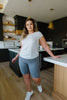 Aero Biker Shorts In Charcoal
