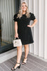 All in The Sleeve Dress in Black