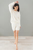 Annie Knit Bottoms in Cream