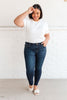 Around the Clock Hi-Waist Skinny Jeans