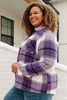Aspen Shacket in Violet
