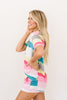 Aurora Striped V-Neck