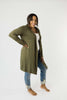Between Seasons Cardigan In Olive