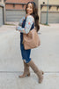Bits Of Floral And A Zipper Hoodie