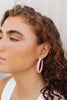 Bold Hoops in Pink