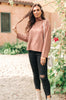 Bower Sweater in Mauve