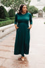 Bri Maxi Dress in Hunter Green