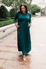 Bri Maxi Dress in Hunter Green