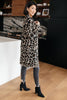 Business Casual Cardigan in Leopard