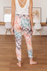 Coral Tie Dye Joggers