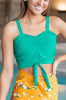 Caribbean Cut Swim Top