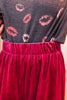 Cleo Velvet Wide Leg Pants