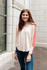 Coffee Date V Neck Top