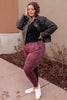 Cozy Joggers in Blackberry