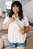 Crossbody Summer Bag in Cream