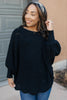Designed For Details Sweater in Black