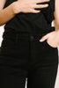 Devastatingly Dark Black Jeans