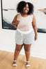 Emery Striped Shorts in Blue