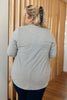 Every Girl's Favorite Basic Top in Heather Gray