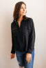 Every Girl's Go To Black Button Down
