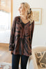 Eye Of The Tiger Tie Dye Top
