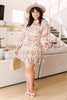 Fancy Me Floral Dress in Ivory