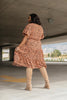 Fall Fancy Tiered Dress In Sunrise