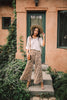 Fallen Leaves Wide Leg Pants