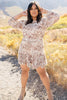 Fancy Me Floral Dress in Ivory