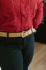 Fasten Your Belt in Camel